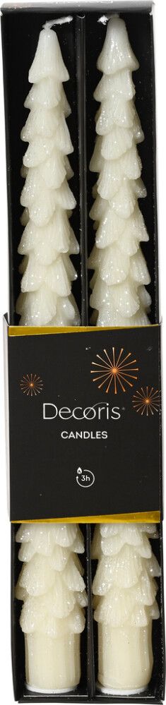 Kroonküünal valik 2 tk, valge