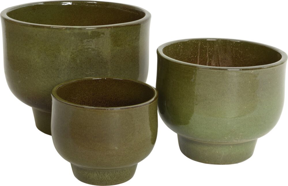 Ümbrispott Mila Ø 31, roheline