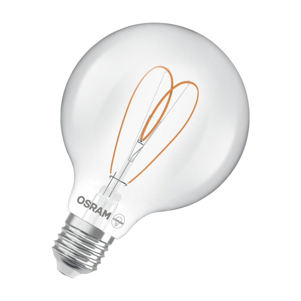 LED lamp Osram Vintage 1906 Globe 95 Heart Filament