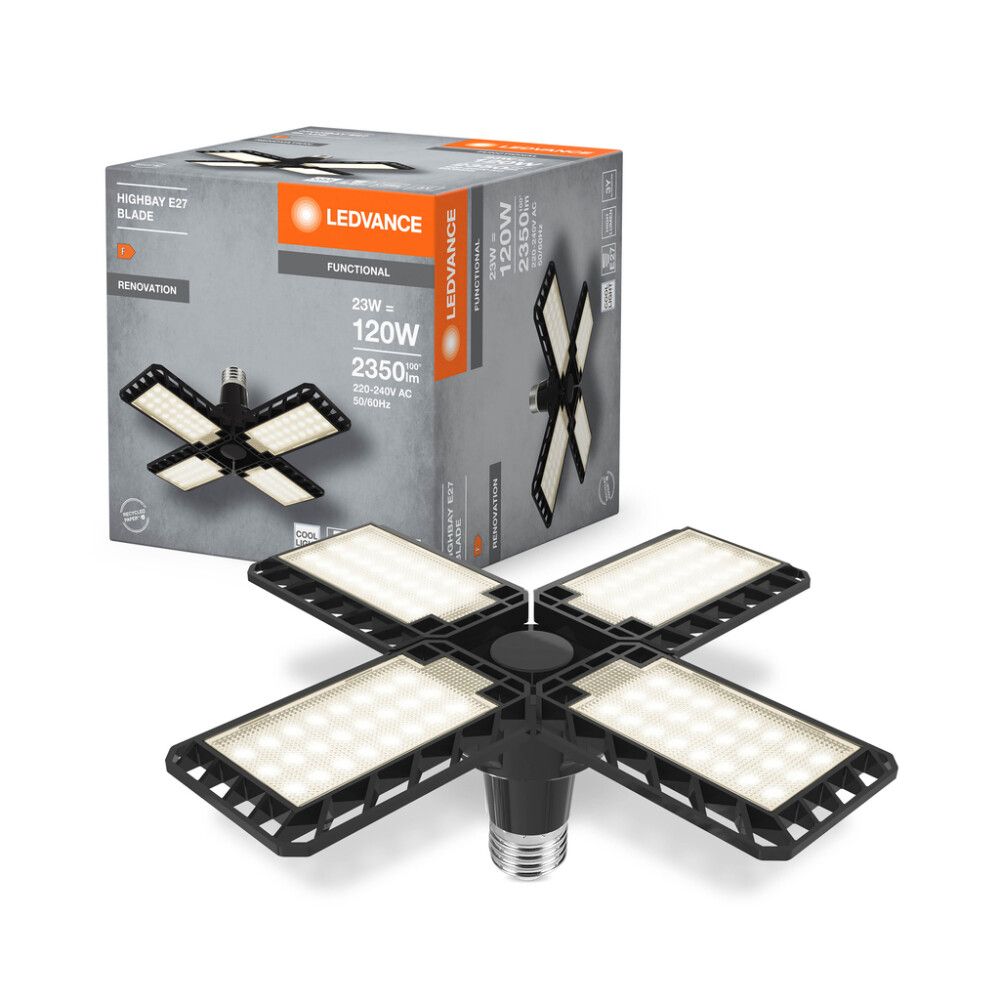 LED-valgusti Ledvance Highbay Blade E27 23W