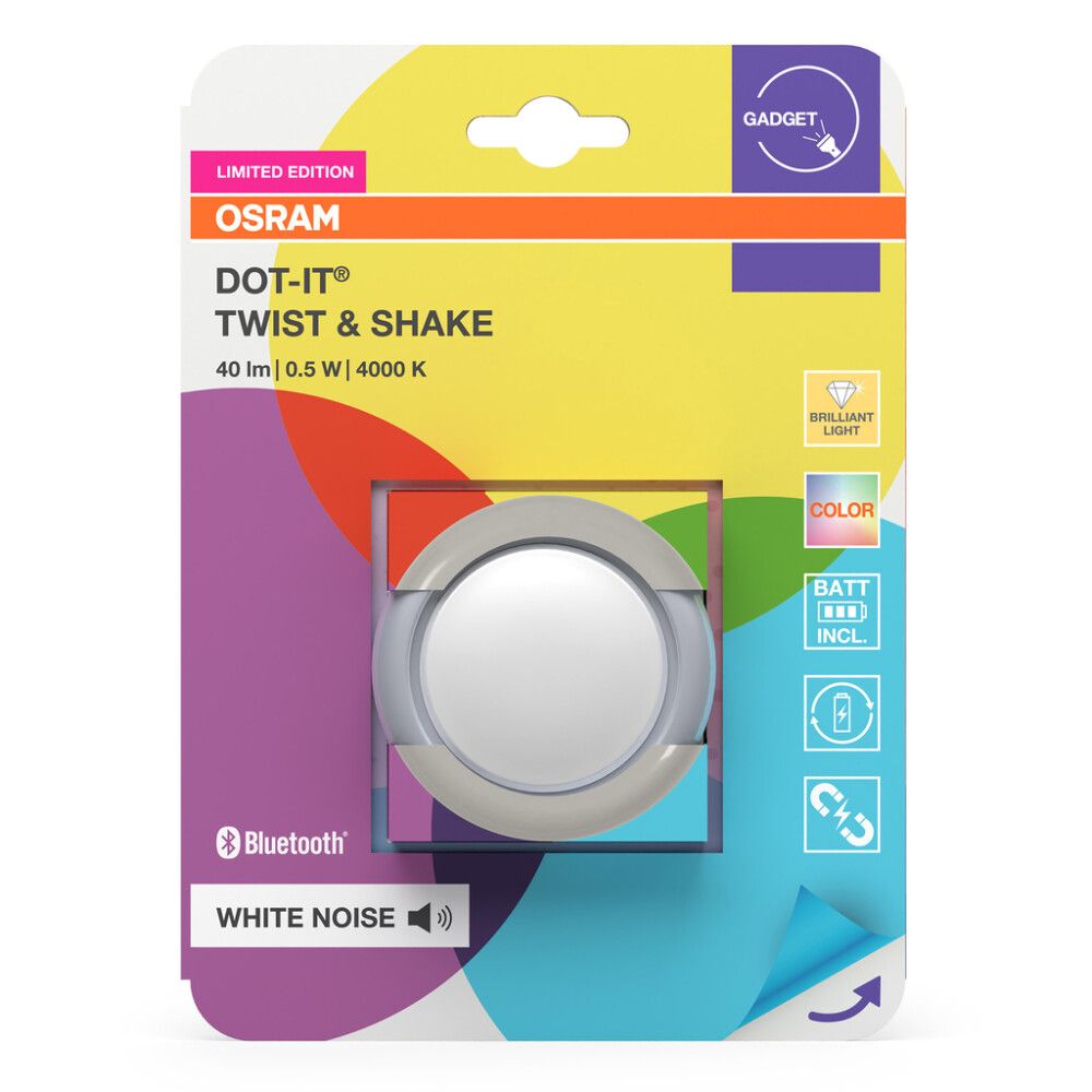 Lamp Ledvance Smart+ Dot It RGBW Ø 6,7 cm