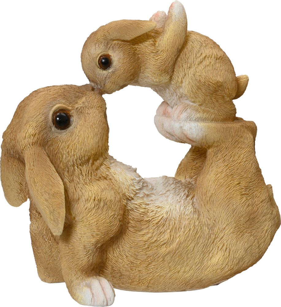 Aiakaunistus Jänesed 17 cm