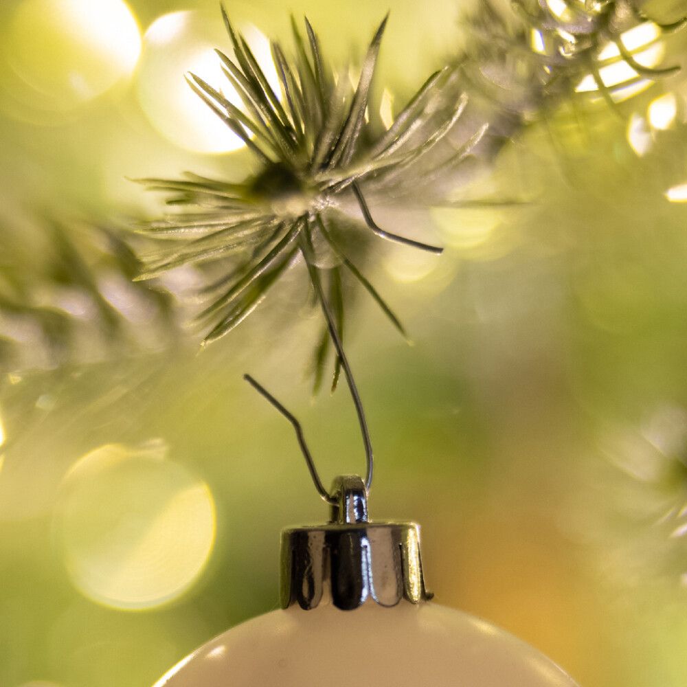 Riputuskonksud kuuseehetele 50 tk/pk, hõbedane