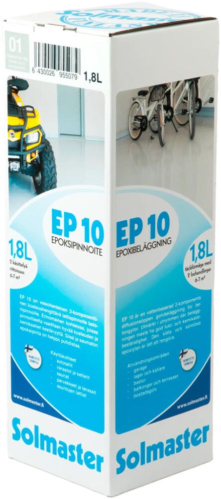 Epoksiitkate Solmaster EP10 01, helehall