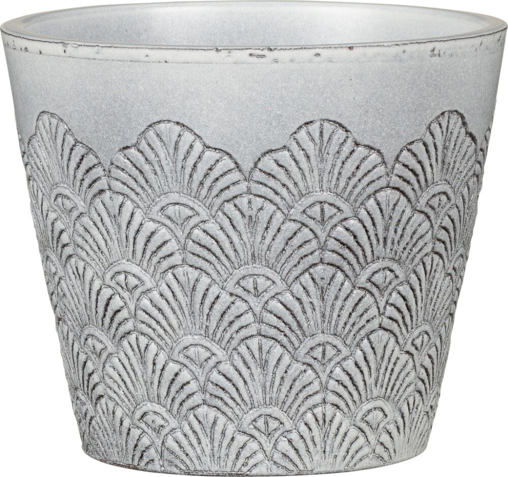 Ümbrispott Scheurich Vintage Ø 18 cm, valge