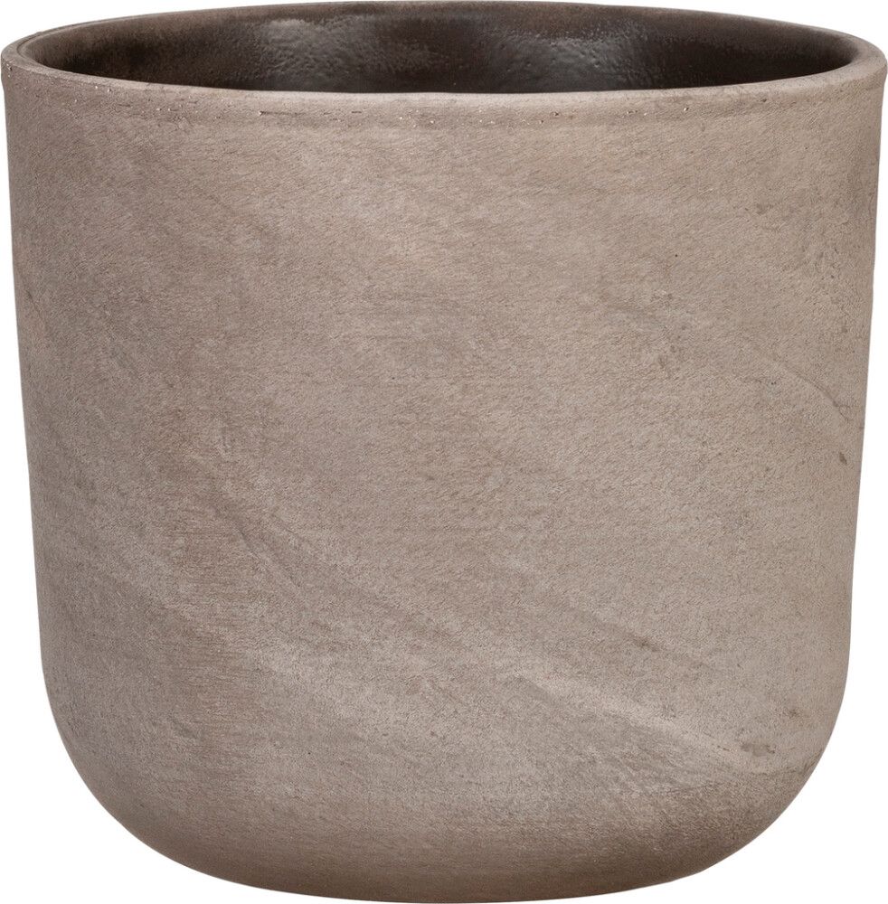 Ümbrispott Travertino 20 cm, pruun