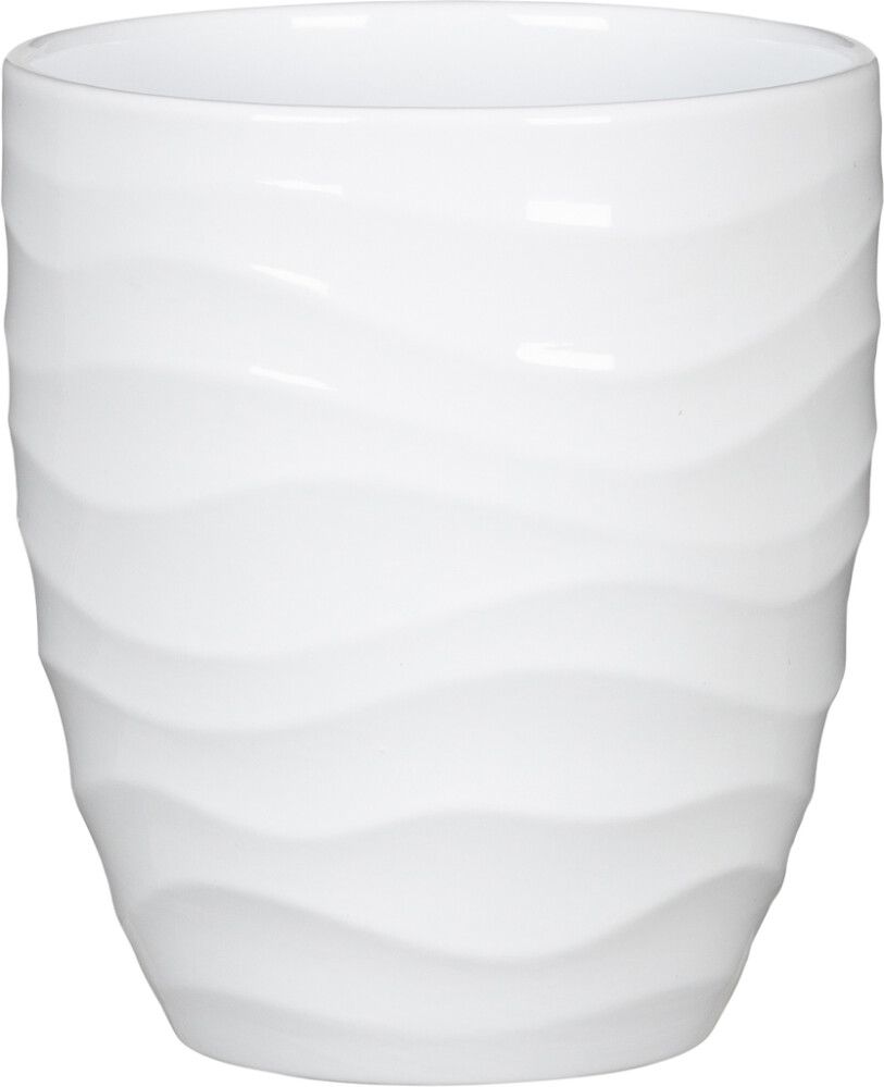 Orhideepott Ø 15 cm, valge