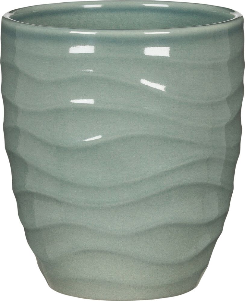 Orhideepott Ø 15 cm, roheline