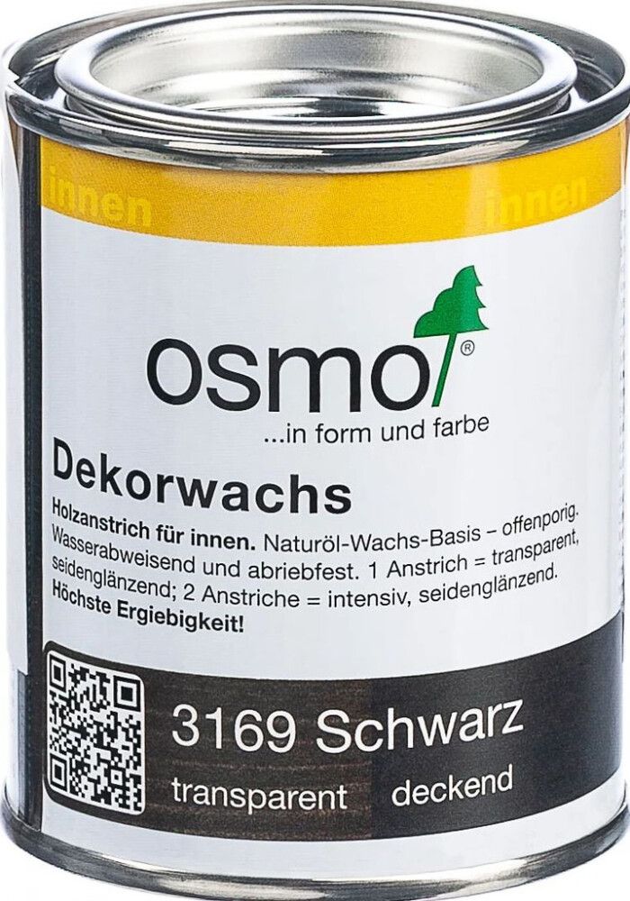 Tooniv õlivaha kattev Osmo 3169 must