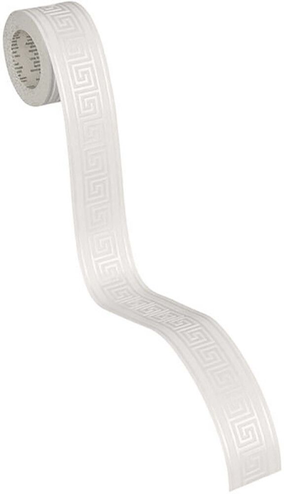 Bordüür Graphics 5 m x 4 cm, valge