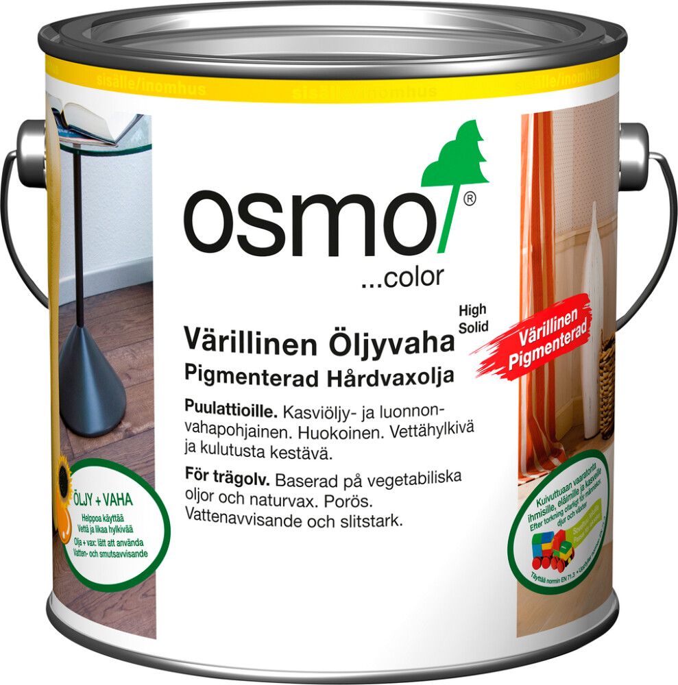 Õlivaha Osmo POLYX® toonitud 3074 grafiithall 0,75 l