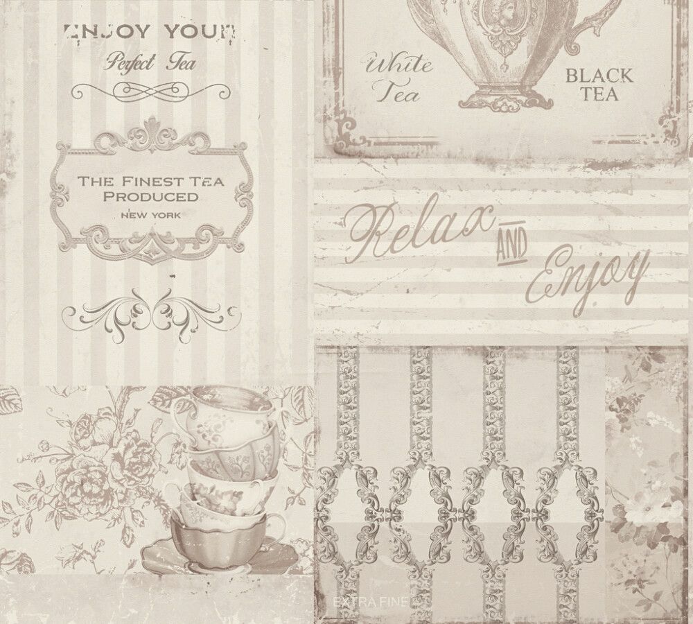 Fliistapeet A. S. Creation Pintwalls Teatime 38727-2