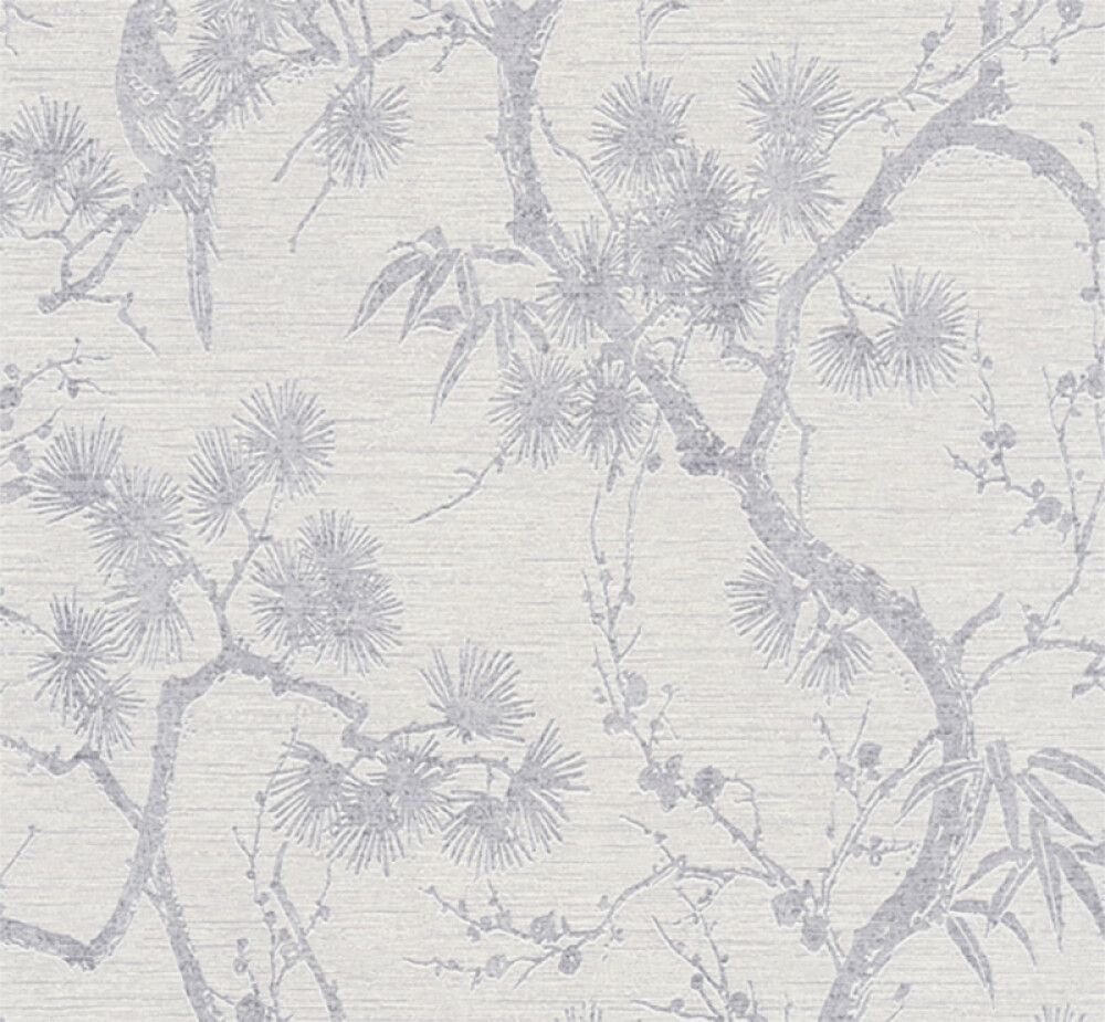 Tapeet A.S Creation 37867-3 Bonsai, valge/hall