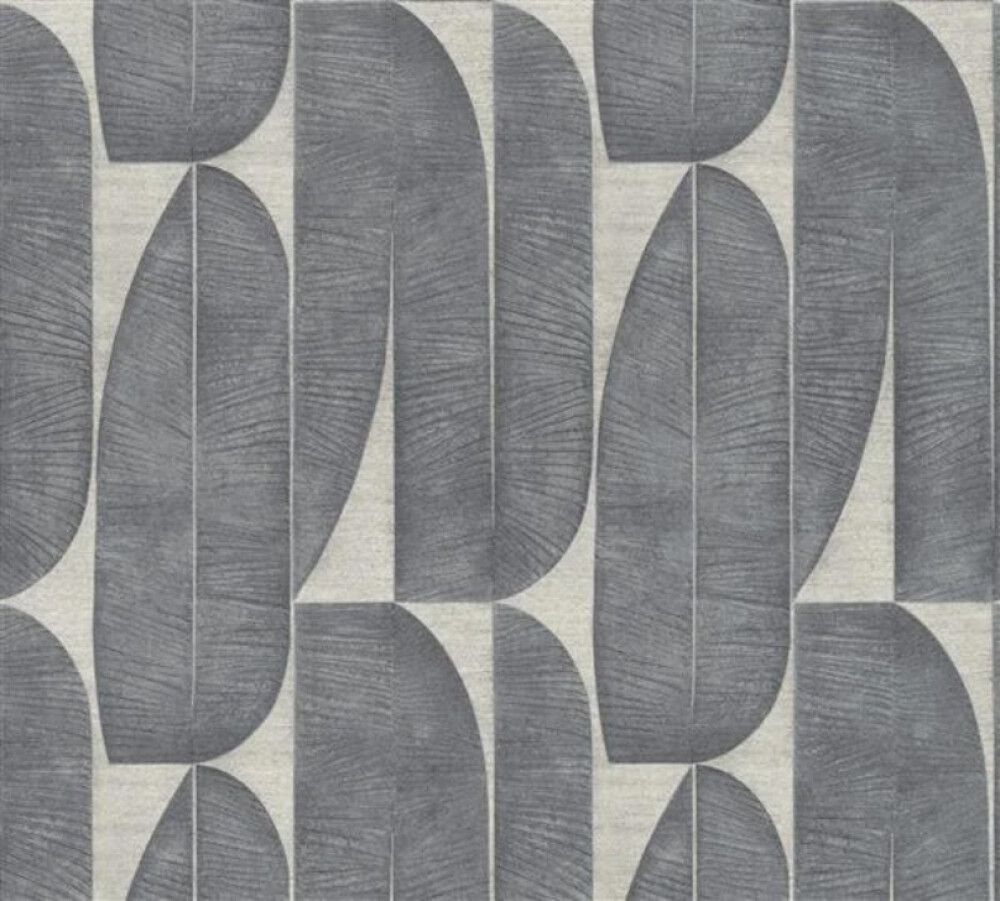 Fliistapeet A.S.Creation Casual 39658-3, liiv-must