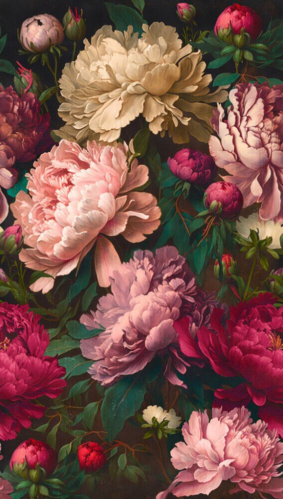 Fliistapeet A.S. Creation Digiprint Peony 39862-1