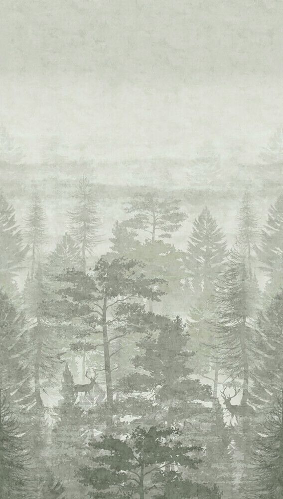 Fliistapeet A.S. Creation Digiprint Green Forest 77069-1