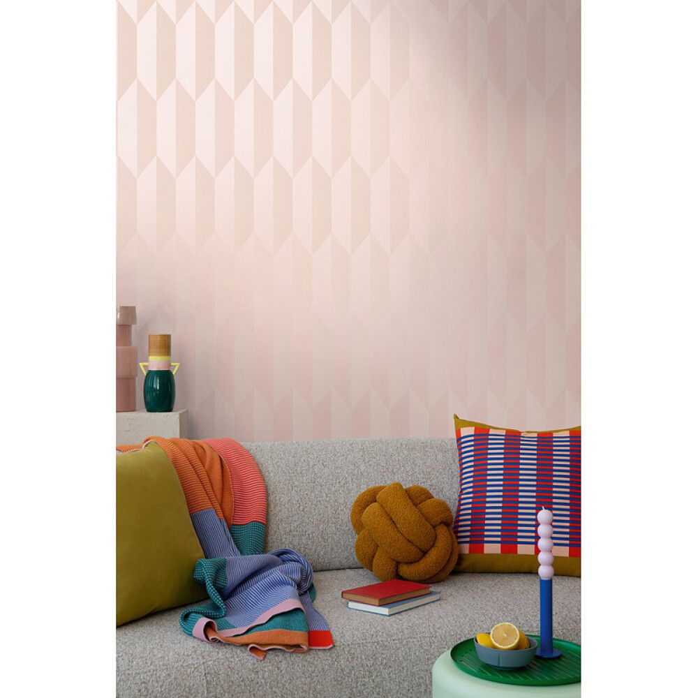 Fliistapeet Graphic Groove 79086-2, beež