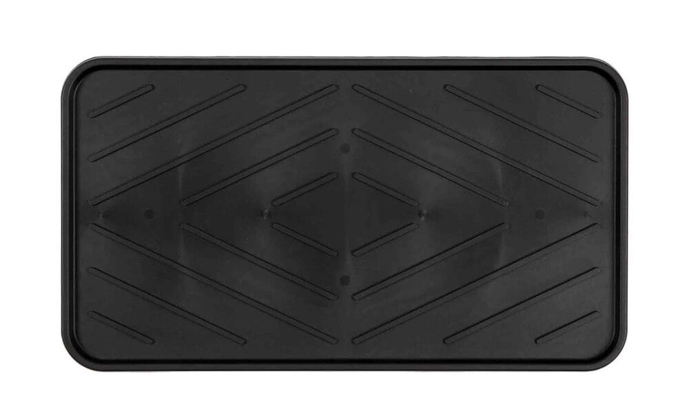 Porialus Shoe Star 35 x 63 cm, must