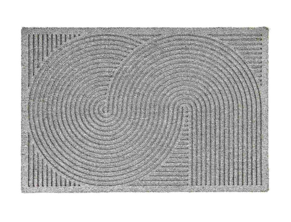 Uksematt Astra Graphic Deluxe 45 x 75 cm, hõbehall