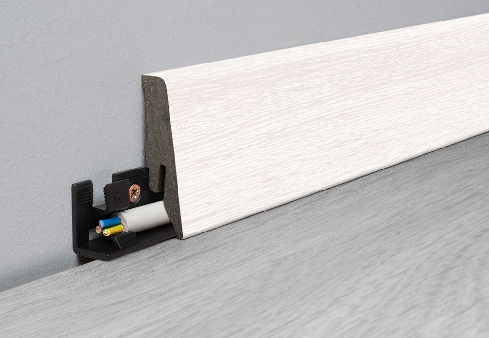 Põrandaliist Logoclic K58C Element Flex Tamm Almeria 18 x 58 x 2600 mm