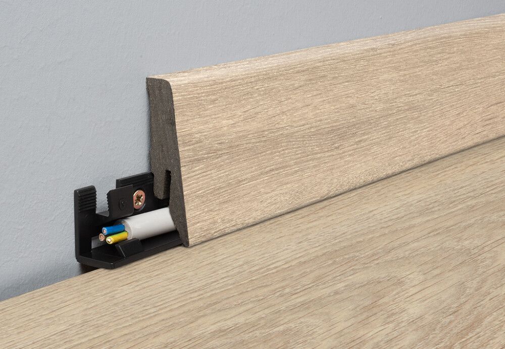 Põrandaliist Logoclic Aquaprotect k58 C Eurus 18 x 58 x 2600 mm