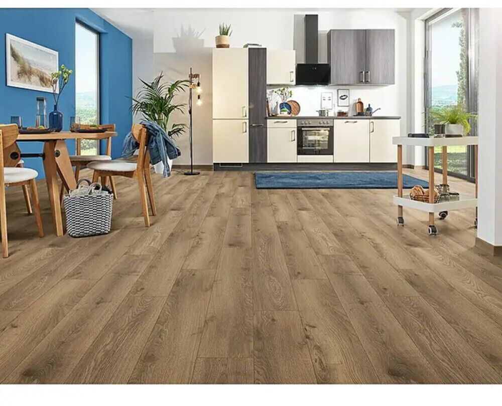 Niiskuskindel parkett Logoclic Aquaprotect Smart Silent tamm Ringa 6 mm KL32