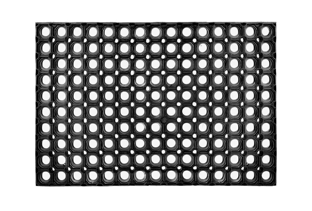 Uksematt Astra Quadro 80 x 120 cm, must