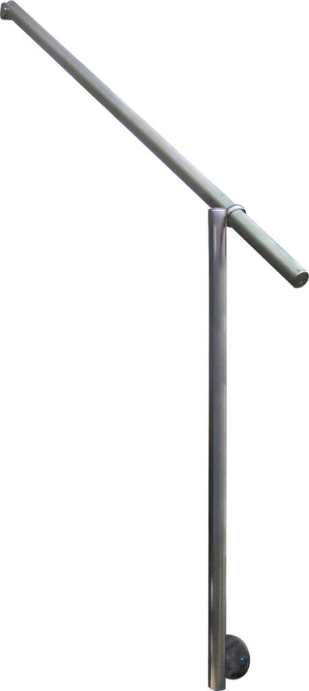 Käsipuu komplekt GE1 RST, hall metallik, külejeltpaigaldus