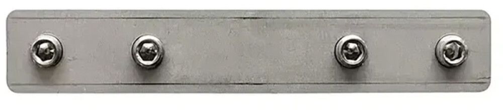 Käsipuu ühendustükk Treba CubeRail B113 hõbedane RST