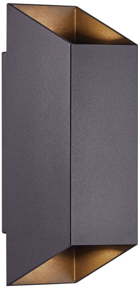 Välisseinavalgusti Nordlux Nico Square must