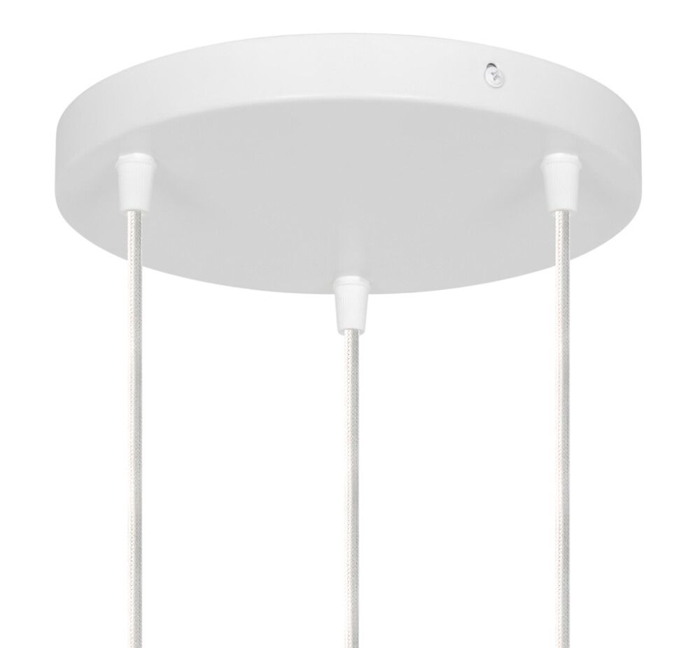 Lambi laerosett Nordlux Luana 3-os Ø 22 cm valge