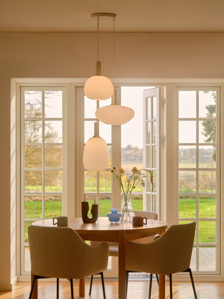 Lambi laerosett Nordlux Luana 3-os Ø 22 cm valge