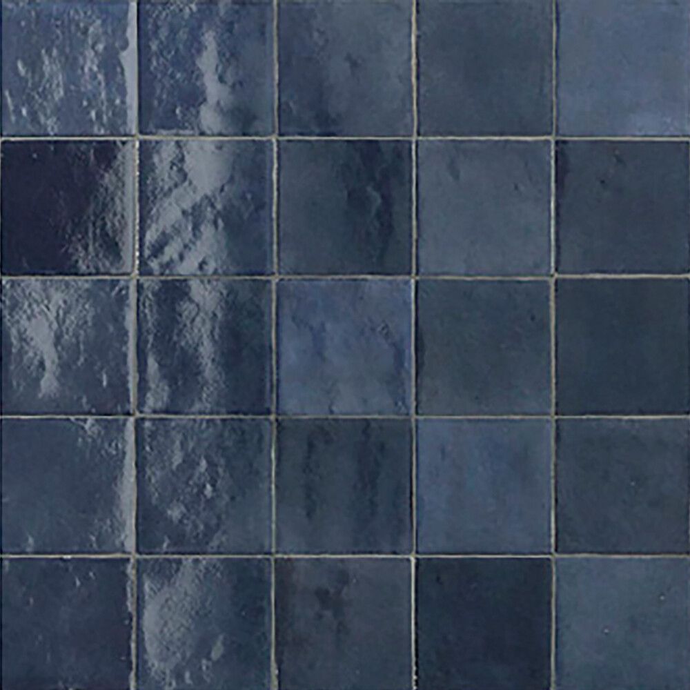 Seinaplaat Marazzi Zellie Bleu Marine 10 x 10 cm