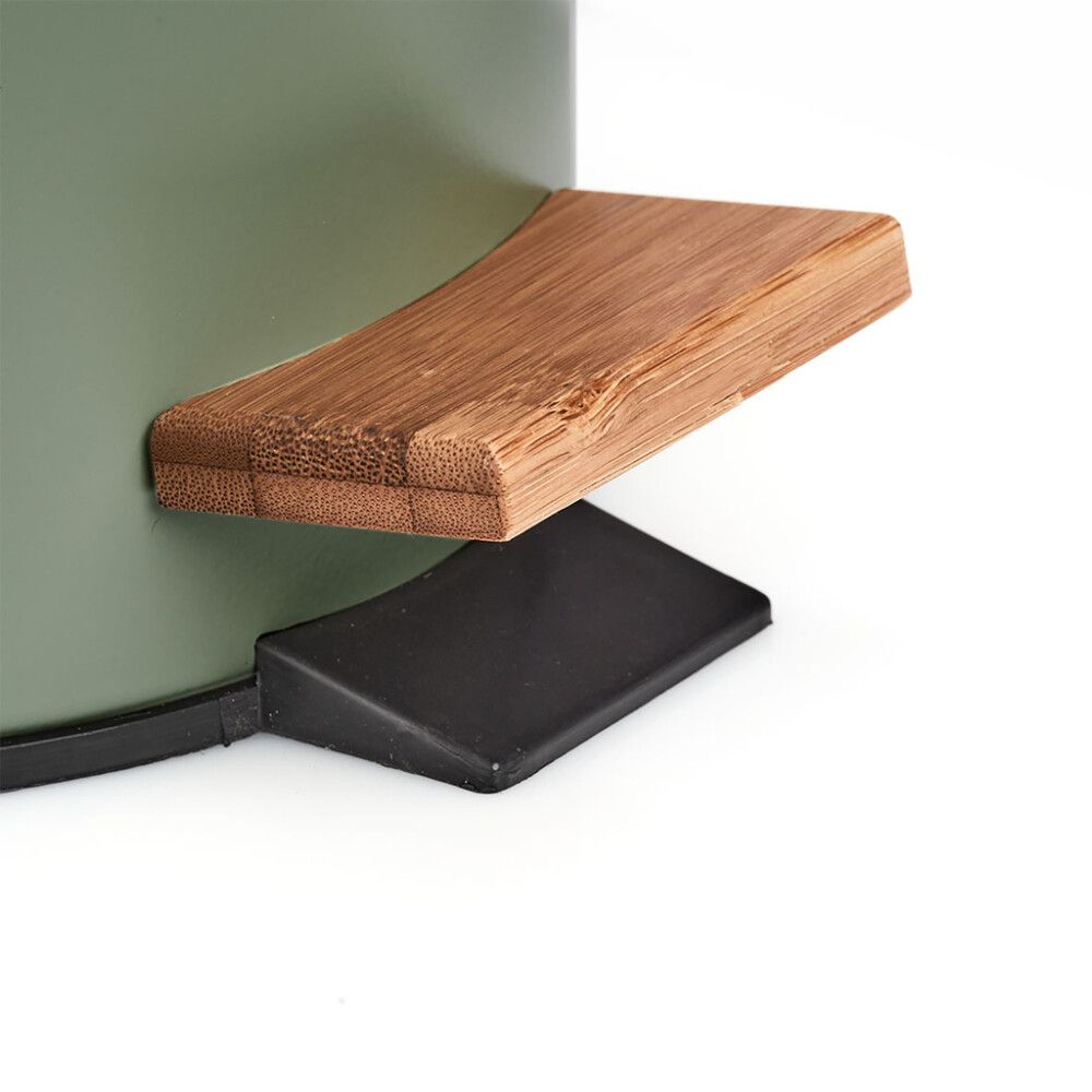 Prügikast pedaaliga Zeller 3 l roheline