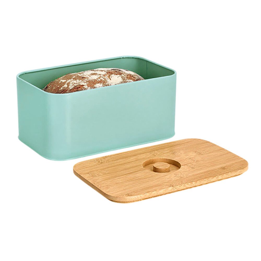Leivakast Zeller 30 x 18 x 14 cm, roheline