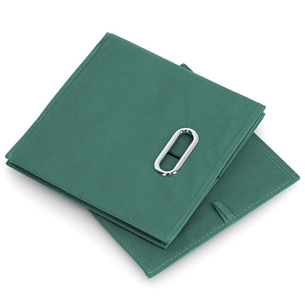 Säilituskast Zeller rohekassinine 28 x 28 x 28 cm