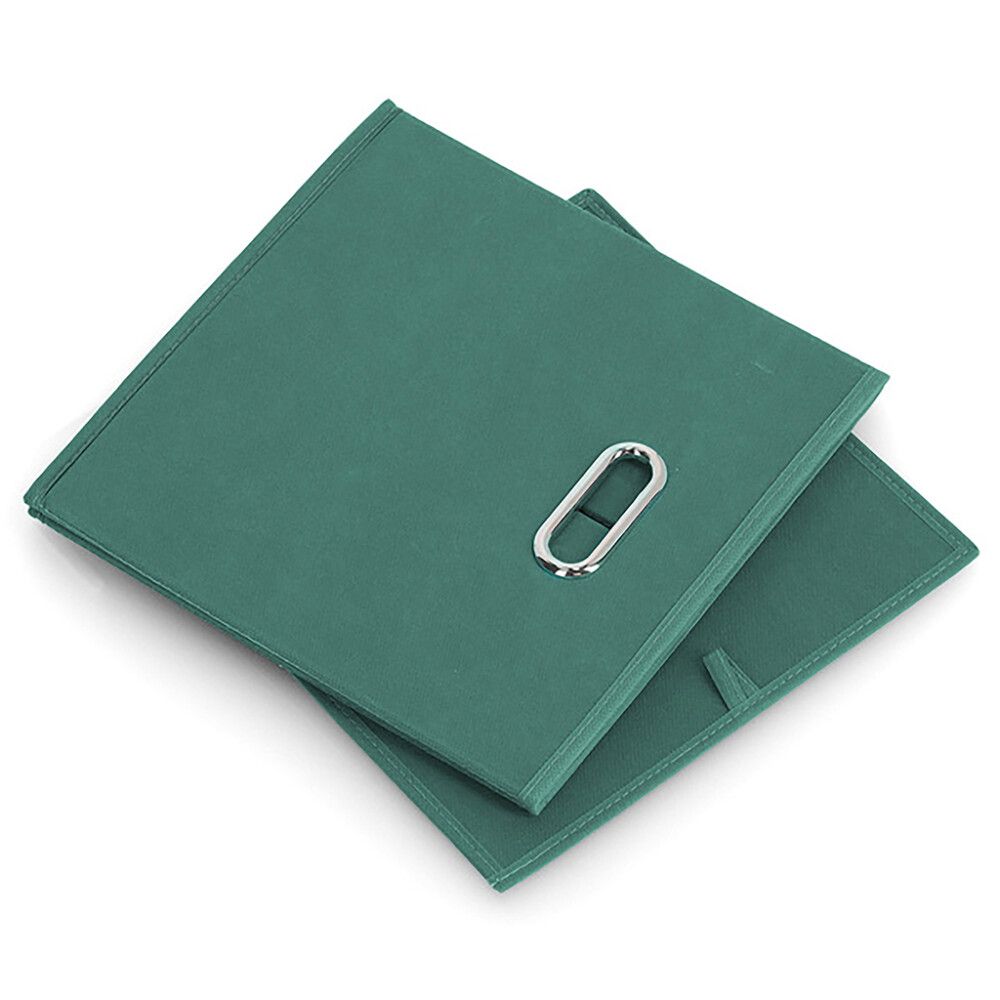 Säilituskast Zeller rohekassinine 32 x 32 x 32 cm