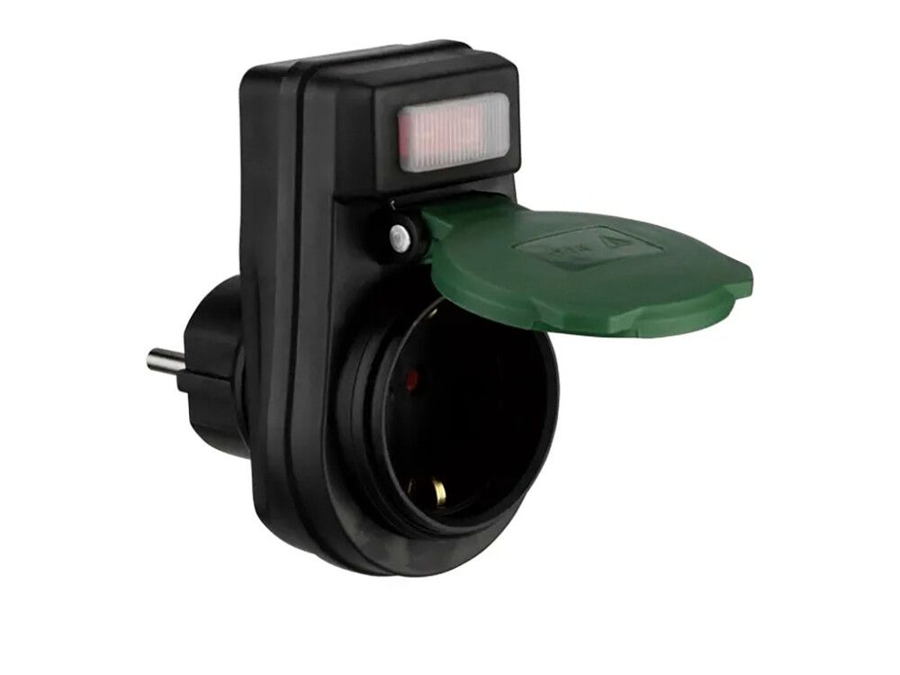 Adapter lülitiga REV Ritter IP44