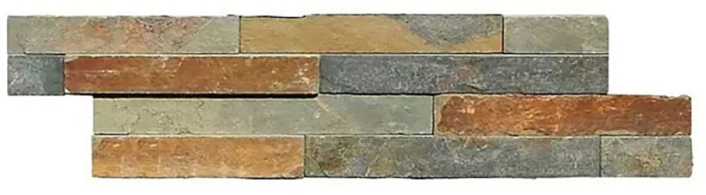 Viimistluskivi Nature 10 x 40 cm multicolor