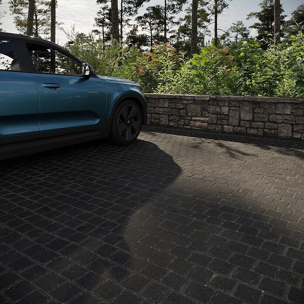 Basalt täitekivi Eurostone 10 x 10 x 4-6 cm