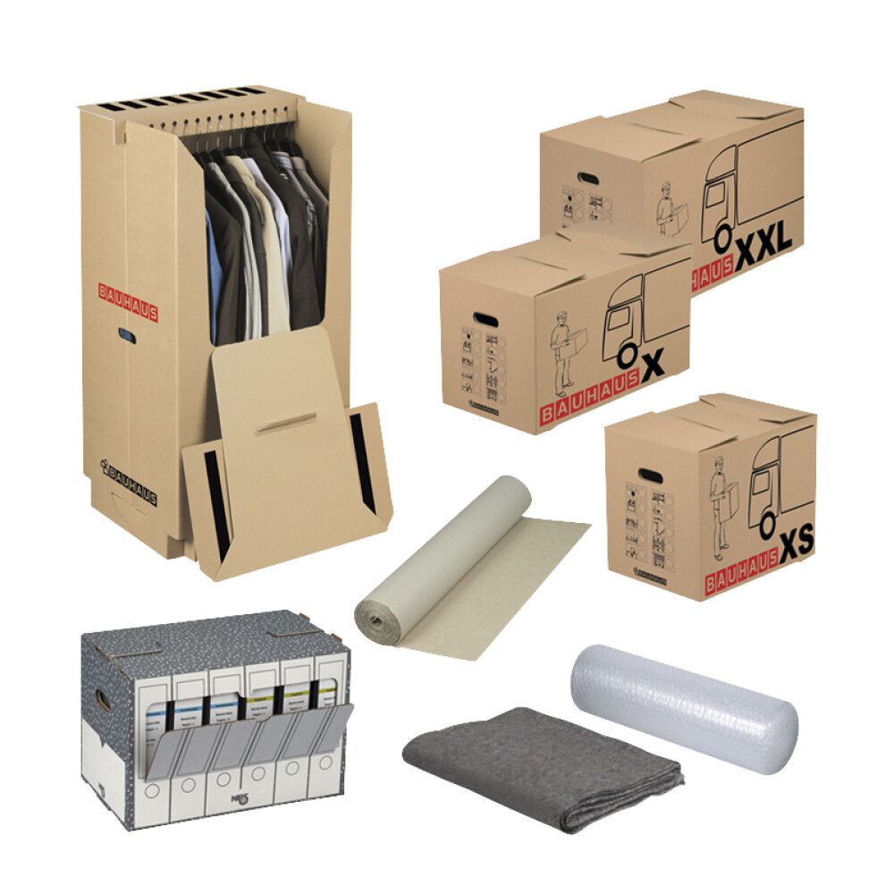 Pappkast BAUHAUS X 62,5 x 34,5 x 38 cm