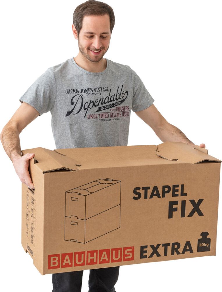 Kolimiskast BAUHAUS Stapel Fix EXTRA 71 x 36 x 39,5 cm