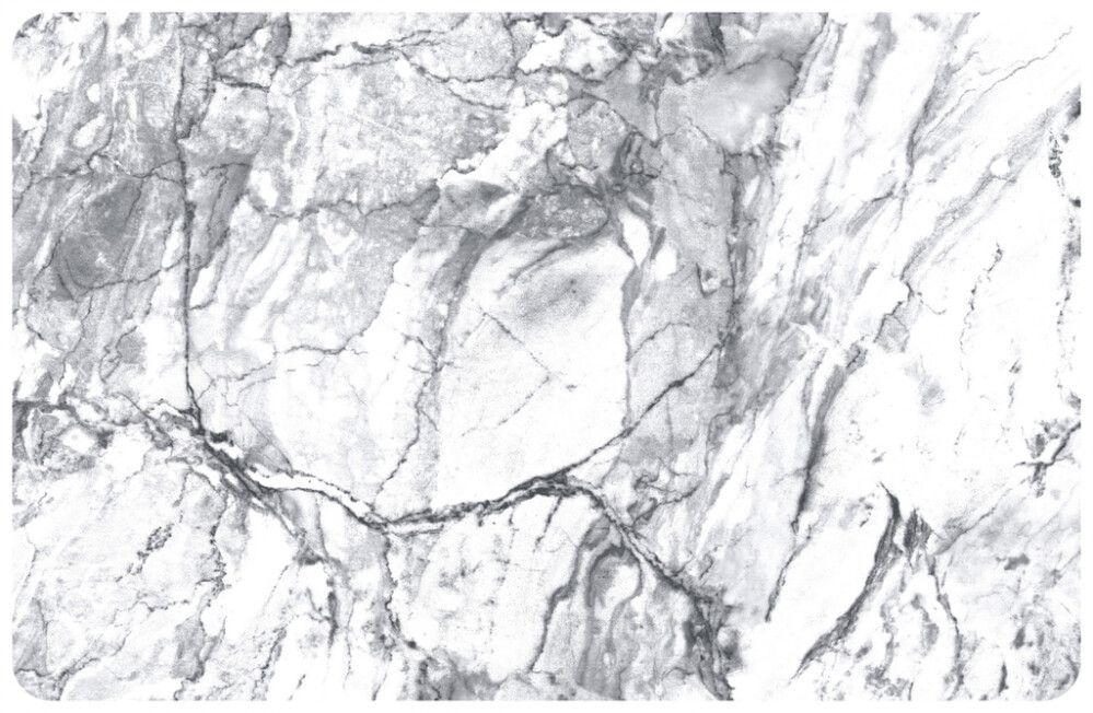 Taldrikualus Rio Marmi 44 x 29 cm Valge