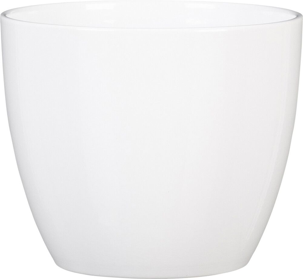 Ümbrispott Soendgen Basel 33 cm, valge