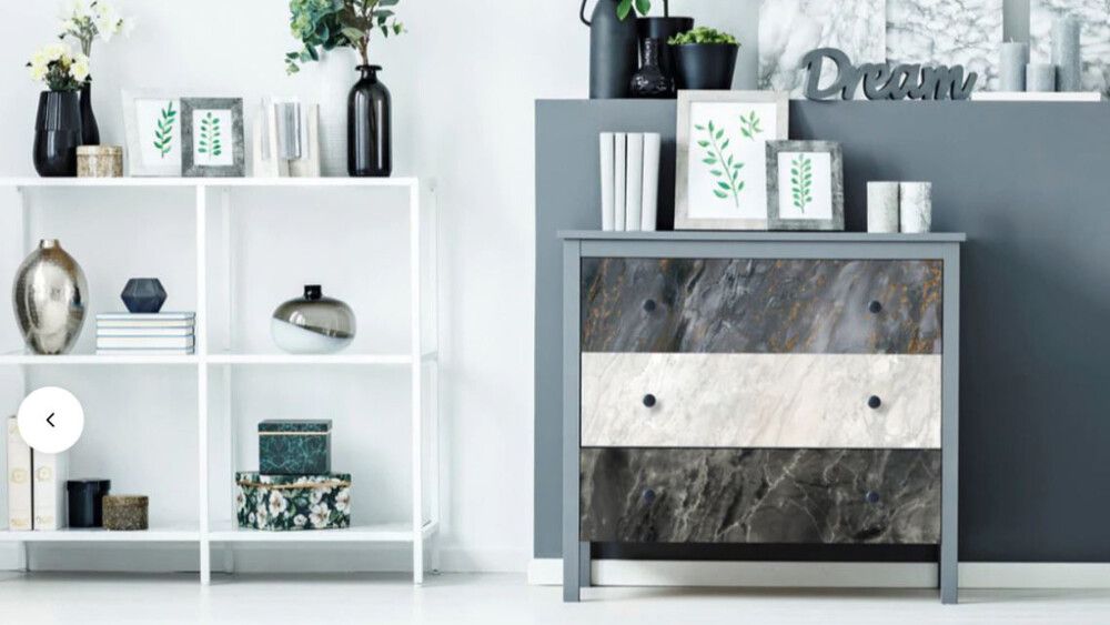 Kleepkile D-C-Fix Marmor Romeo Silver 67,5 cm x 2 m