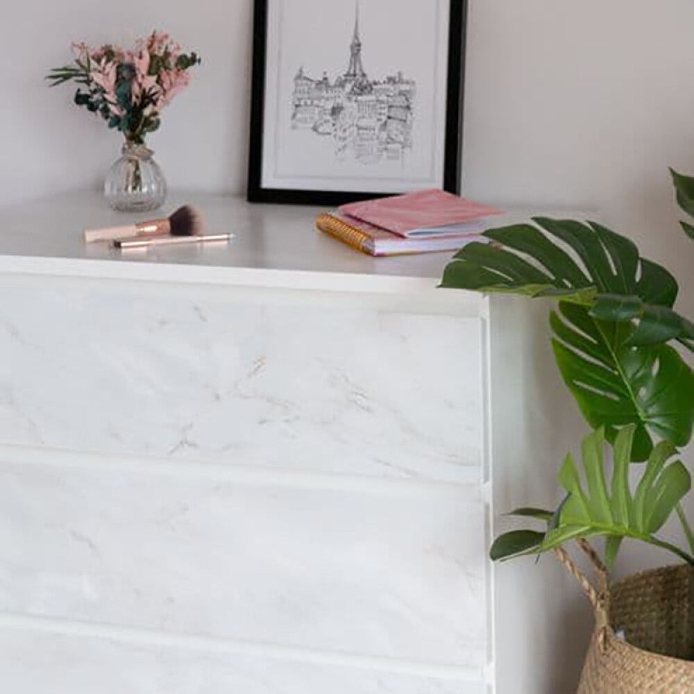 Kleepkile D-C-Fix Marmor Romeo White 67,5 cm x 2 m