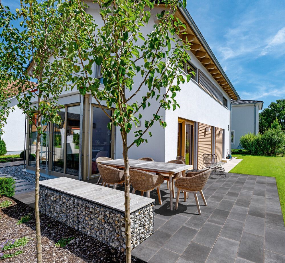 Betoonplaat EHL BAUHAUS 50 x 25 x 4 cm Nero