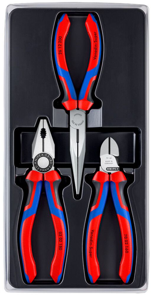 Tangide komplekt Knipex