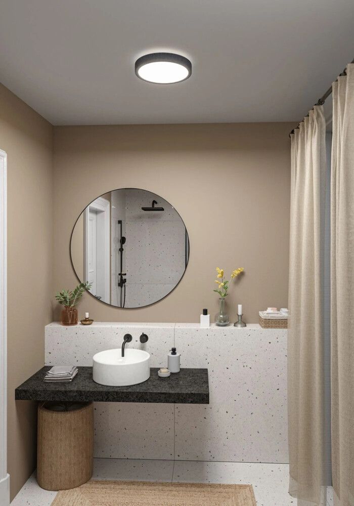 LED-plafoon Paulmann Cosara Ø 30 cm hall