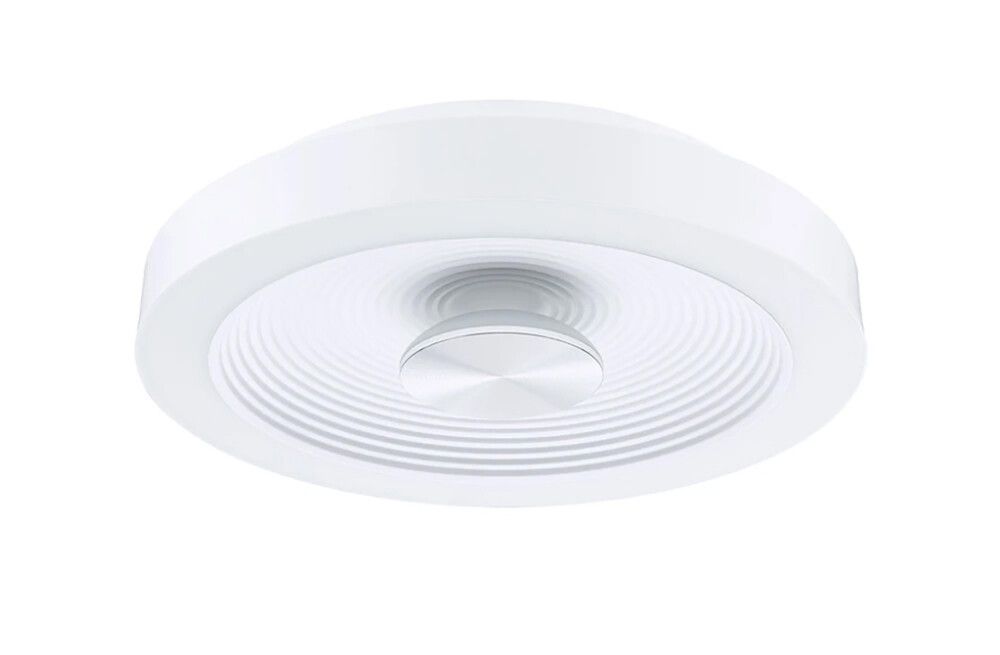 Plafoon Paulmann Volea Ø 32 cm Valge/Hõbedane